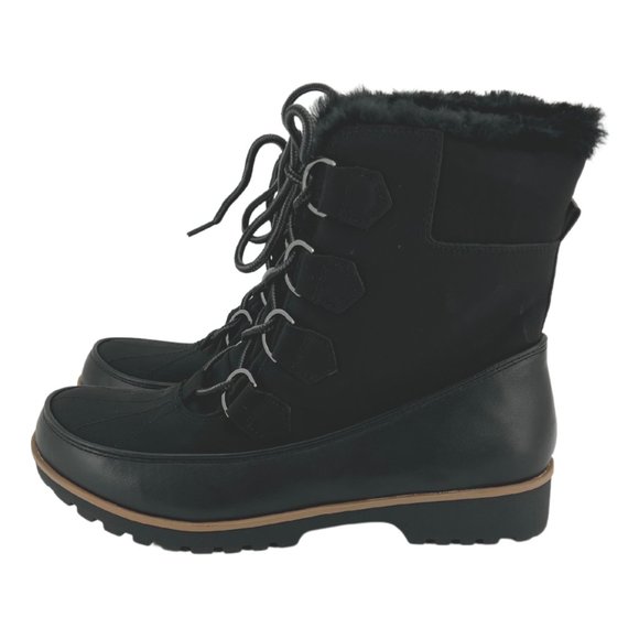 JBU By Jambu | Women's Maldive Weather Ready Winter Boots | Black | Size 8 - Picture 4 of 6